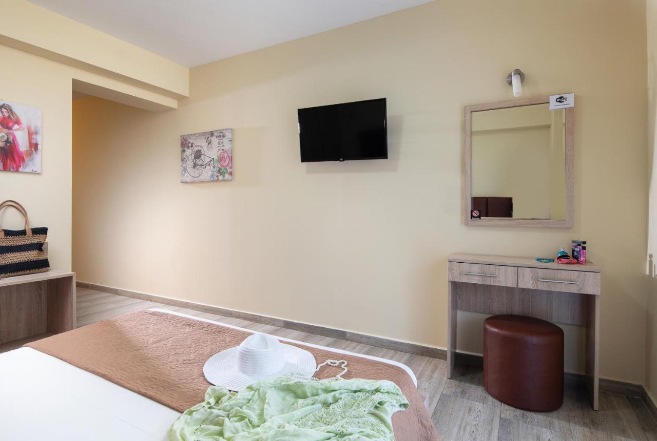 Ioranna Aparthotel Sarti Bagian luar foto