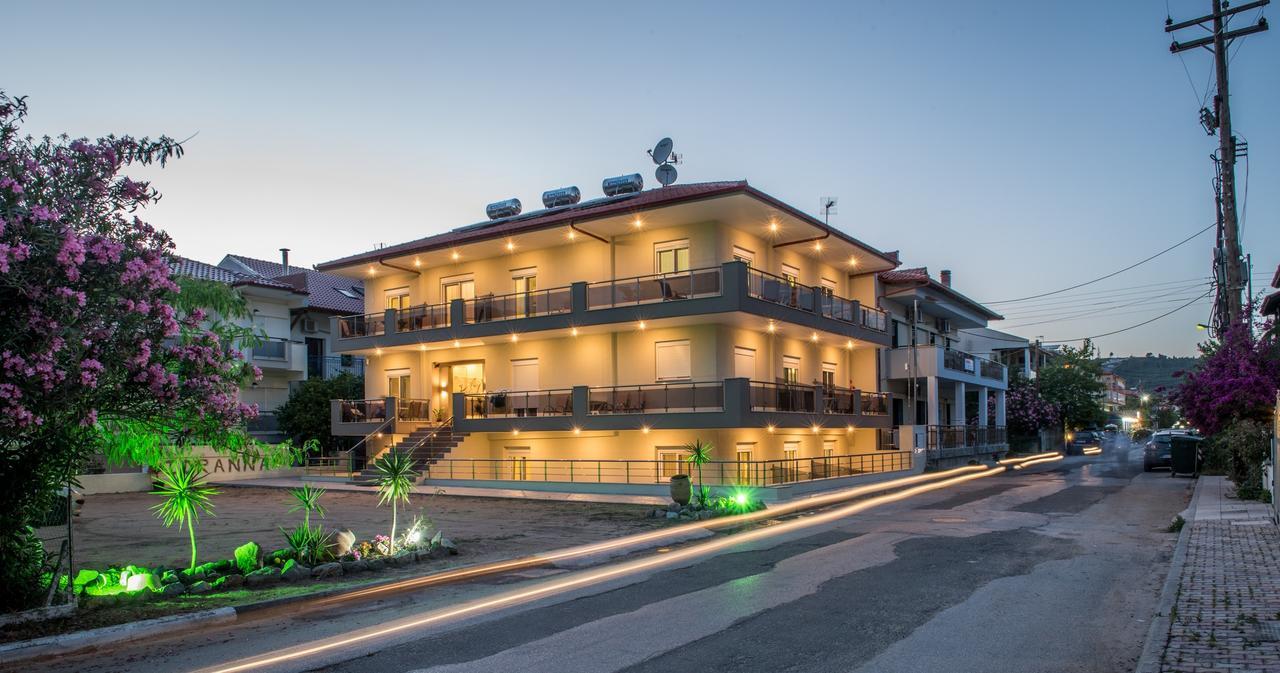 Ioranna Aparthotel Sarti Bagian luar foto