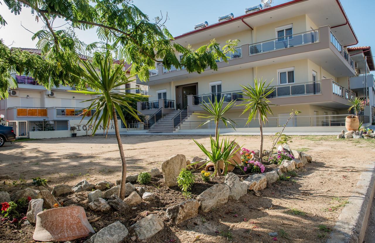 Ioranna Aparthotel Sarti Bagian luar foto